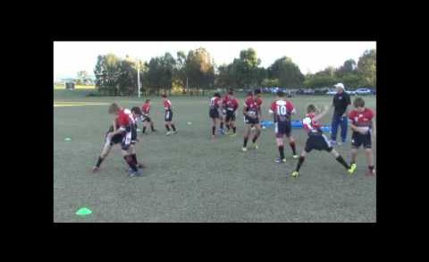 Footwork/Tackle approach for Juniors