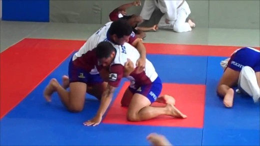 Highlanders judo training