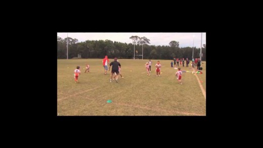 Junior Rugby League Grip Game