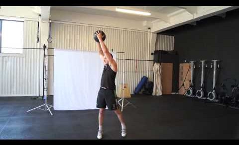 Medicine ball passing strength exercises