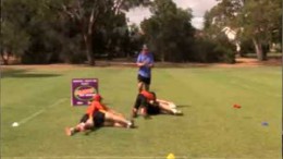 ruck cleanout rugby drills
