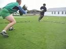 Rugby related agility session