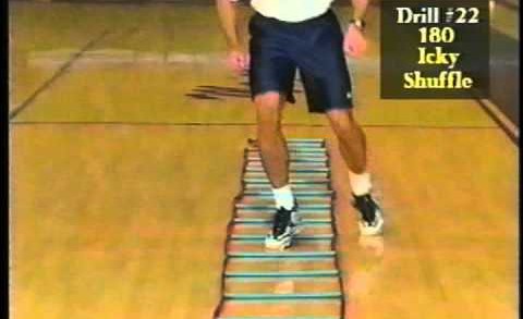 Various ladder drills for footwork