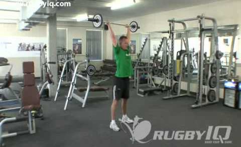 Barbell Over Head Squat