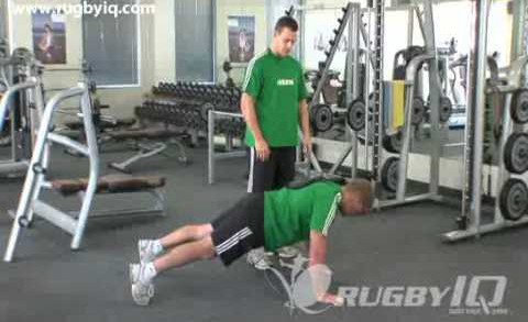 Weighted Push Ups