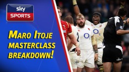 Maro Itoje gives us a masterclass in the breakdown