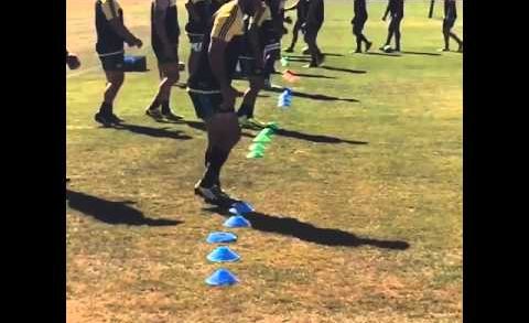 Speed drill by the Hurricanes