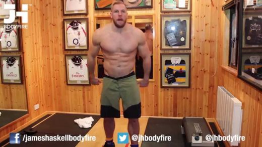 James Haskell’s ‘Spartan Hell Workout’